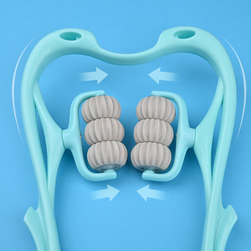 FlexiRoll™ 6-Wheel Neck Massager