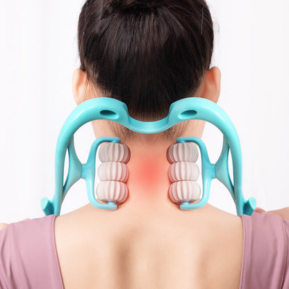 FlexiRoll™ 6-Wheel Neck Massager